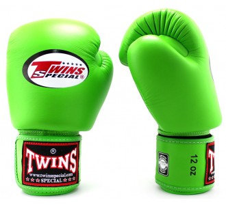 Детские боксерские перчатки Twins Special (BGVL-3 light green)
